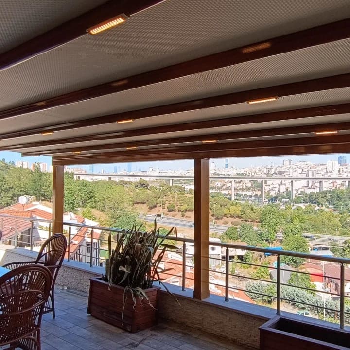 İkiz Yapı tamamlanan proje fotoğrafı 252 — pergole, cam balkon, kış bahçesi, alüminyum doğrama İstanbul