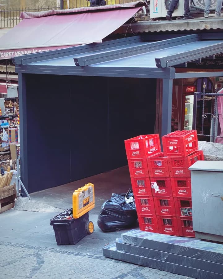 İkiz Yapı tamamlanan proje fotoğrafı 255 — pergole, cam balkon, kış bahçesi, alüminyum doğrama İstanbul